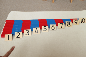 算数棒と数字カード